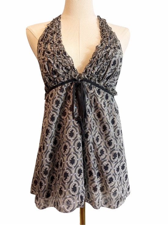 J. Crew Tops - J. Crew Silk Blend Cameo Design Halter Tank Top
